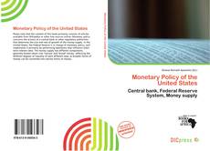 Portada del libro de Monetary Policy of the United States