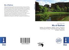 Buchcover von Mu of Balhae