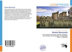 Capa do livro de Home Baronets 