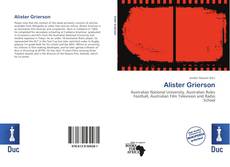 Buchcover von Alister Grierson