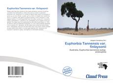 Portada del libro de Euphorbia Tannensis var. finlaysonii