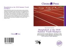 Buchcover von Bangladesh at the 2010 Summer Youth Olympics