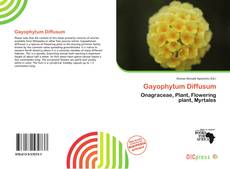 Gayophytum Diffusum的封面