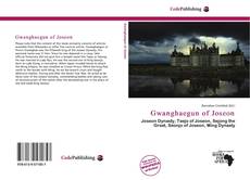 Capa do livro de Gwanghaegun of Joseon 