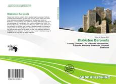 Portada del libro de Blakiston Baronets