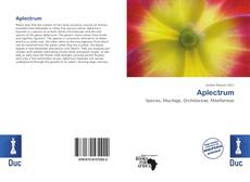 Capa do livro de Aplectrum 