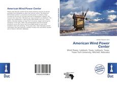 Capa do livro de American Wind Power Center 