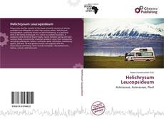 Buchcover von Helichrysum Leucopsideum