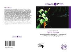 Buchcover von Matt Evans