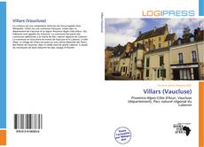 Capa do livro de Villars (Vaucluse) 