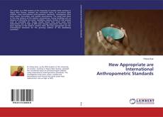 Capa do livro de How Appropriate are International Anthropometric Standards 