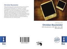 Copertina di Christian Baumeister