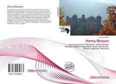 Capa do livro de Henry Benyon 