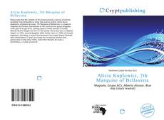 Bookcover of Alicia Koplowitz, 7th Marquise of Bellavista