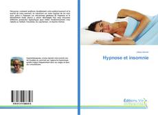 Bookcover of Hypnose et insomnie