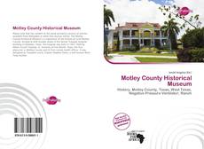 Portada del libro de Motley County Historical Museum