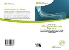 2004 Prix de l'Arc de Triomphe的封面