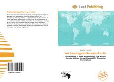 Capa do livro de Archaeological Survey of India 