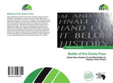 Battle of the Dukla Pass kitap kapağı