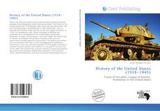 Portada del libro de History of the United States (1918–1945)