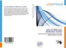 Capa do livro de Johnny Robinson (Defensive Tackle) 