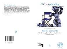 Bookcover of Marek Kanievska