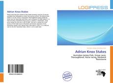 Capa do livro de Adrian Knox Stakes 