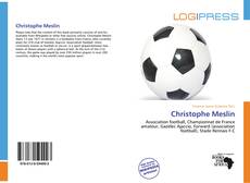 Capa do livro de Christophe Meslin 