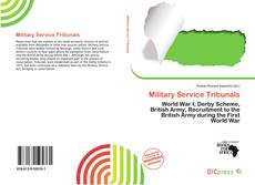 Copertina di Military Service Tribunals