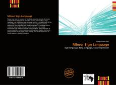 Bookcover of Mbour Sign Language