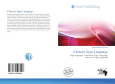 Portada del libro de Chinese Sign Language