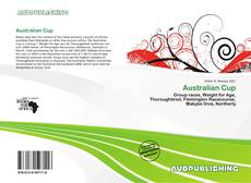 Portada del libro de Australian Cup