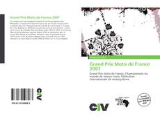 Grand Prix Moto de France 2007 kitap kapağı