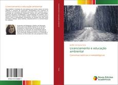 Buchcover von Licenciamento e educação ambiental