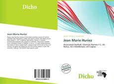 Buchcover von Jean Marie Huriez