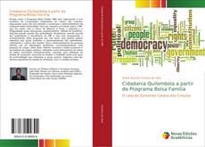 Capa do livro de Cidadania Quilombola a partir do Programa Bolsa Família 