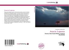 Capa do livro de Acacia Leprosa 