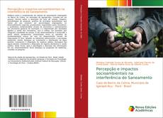 Capa do livro de Percepção e impactos socioambientais na interferência do Saneamento 