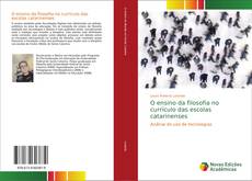 O ensino da filosofia no currículo das escolas catarinenses kitap kapağı