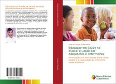 Capa do livro de Educação em Saúde na escola: atuação dos educadores e enfermeiros 