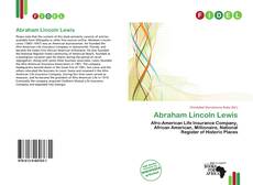 Borítókép a  Abraham Lincoln Lewis - hoz