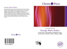 Buchcover von George Main Stakes