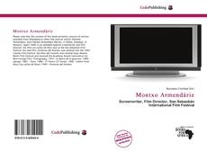 Capa do livro de Montxo Armendáriz 