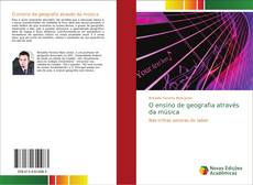 O ensino de geografia através da música kitap kapağı