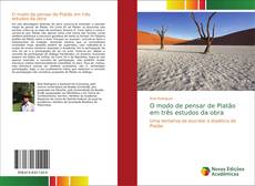 O modo de pensar de Platão em três estudos da obra kitap kapağı