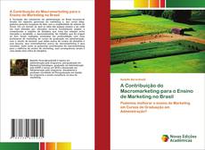 Capa do livro de A Contribuição do Macromarketing para o Ensino de Marketing no Brasil 