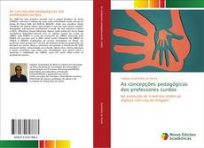 Bookcover of As concepções pedagógicas dos professores surdos