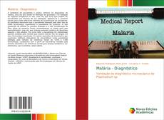 Capa do livro de Malária - Diagnóstico 