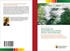 Bioecologia de Acestrorhynchus britskii (Pisces: Characiformes) kitap kapağı