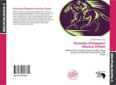 Growise Champion Novice Chase kitap kapağı